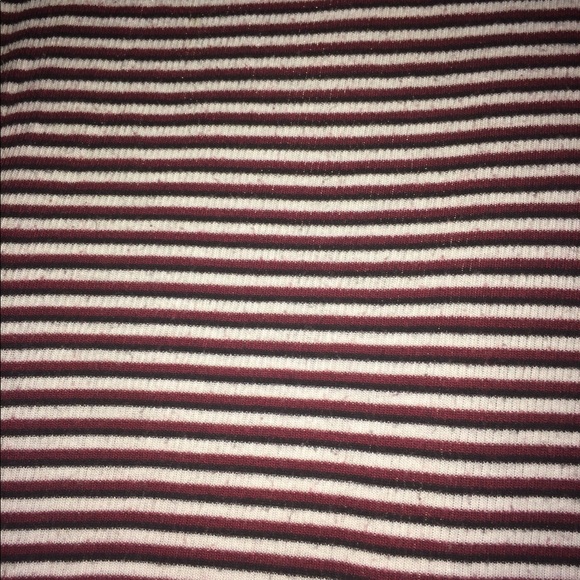 Comfy Ribbed Striped Tee - Picture 5 of 6